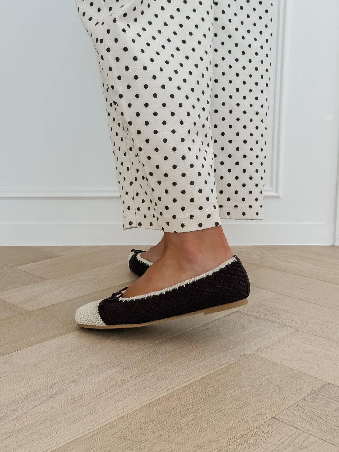 Brown Cream Soraya Ballerina