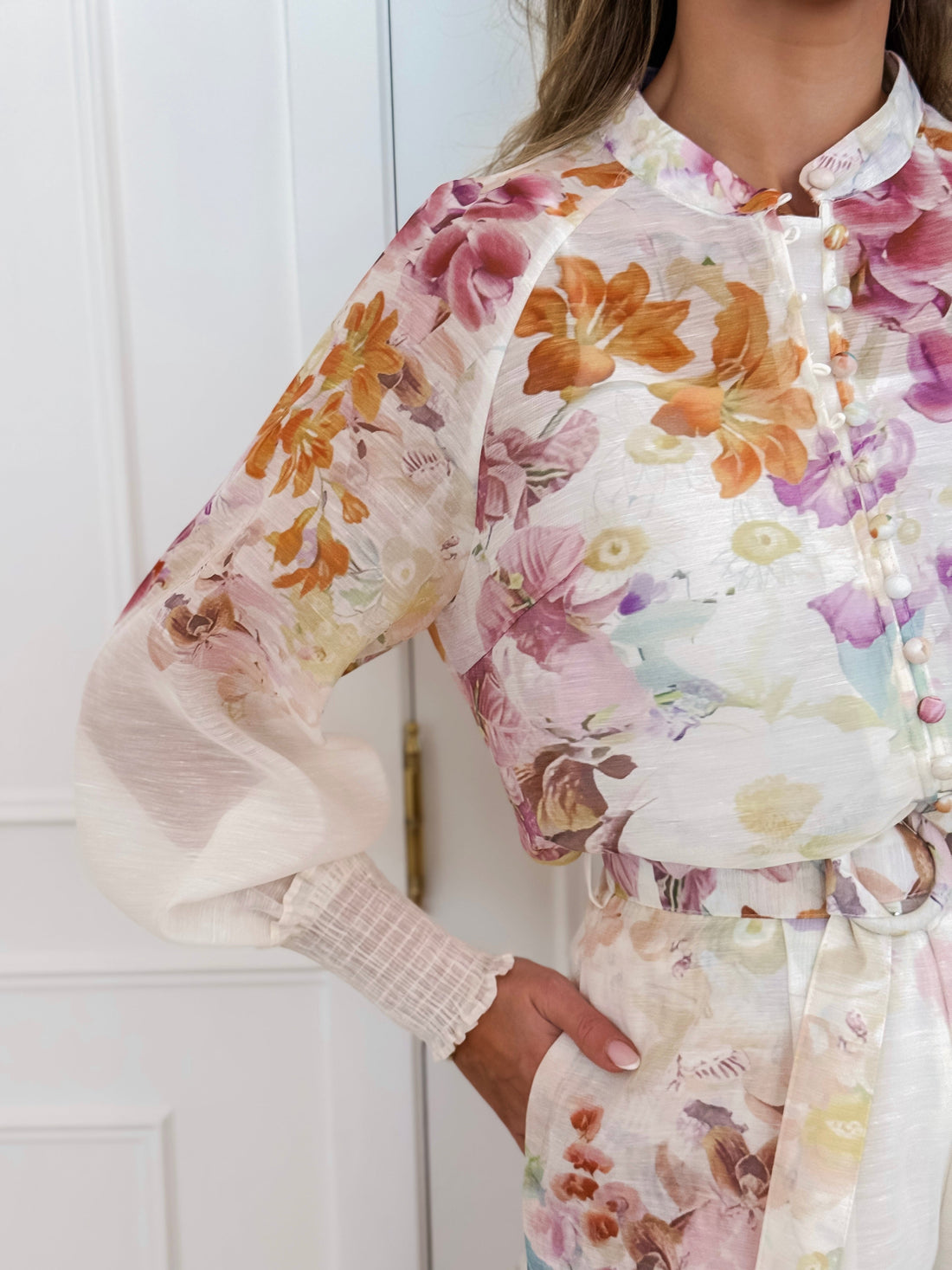 Multicolor Melany Flower Ensemble