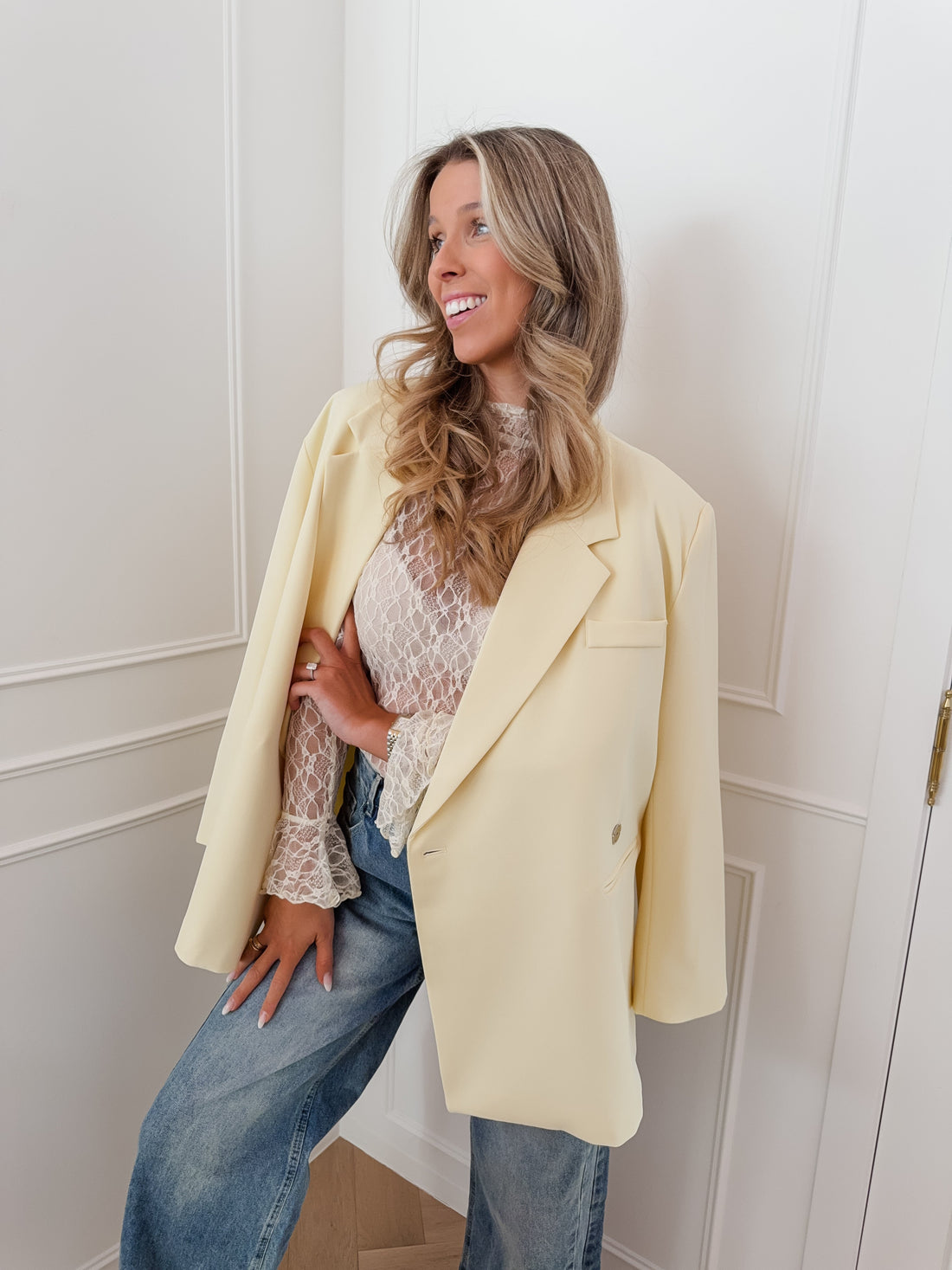 Yellow Jolien Blazer