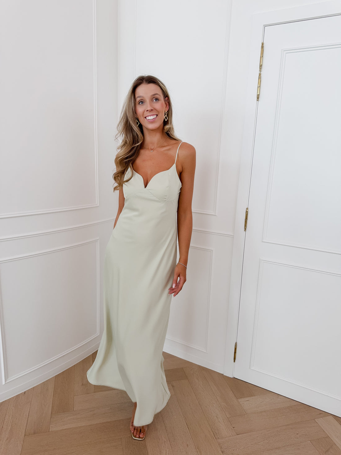 Green Marlies Straps Dress
