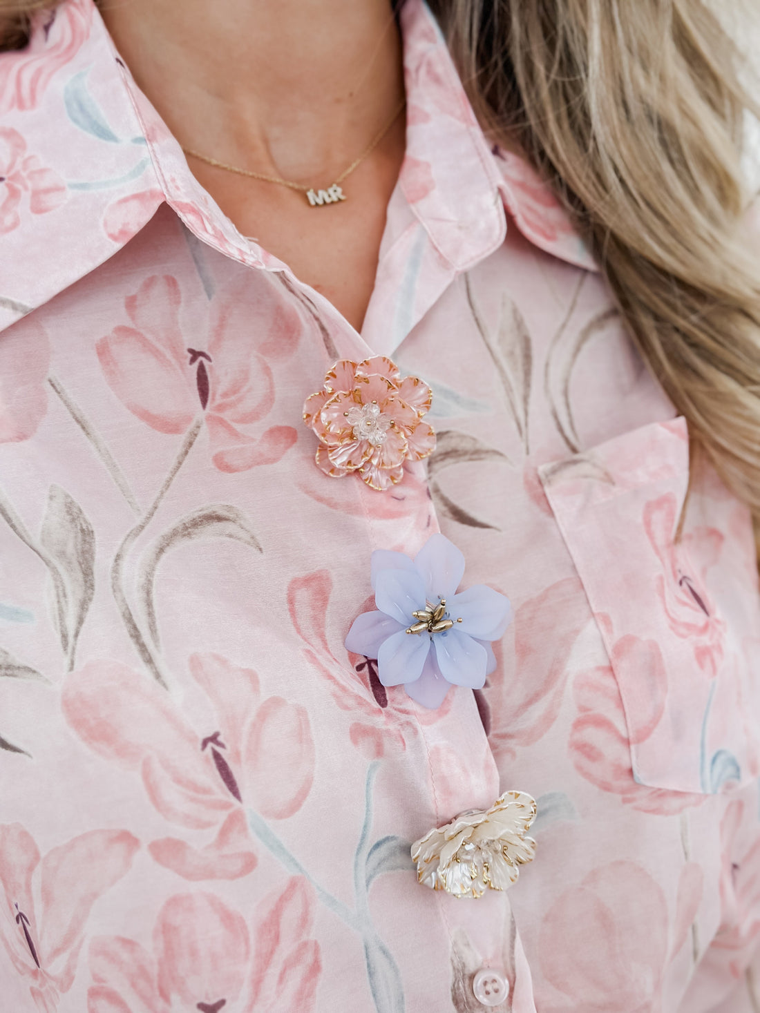Pink Mathilda Blouse