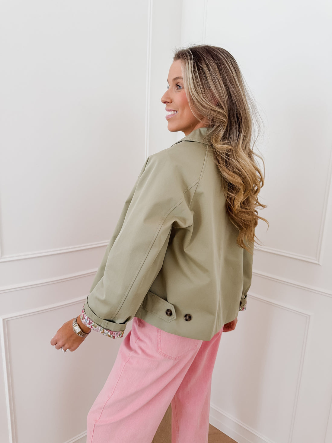 Olive Green Lotianne Jacket