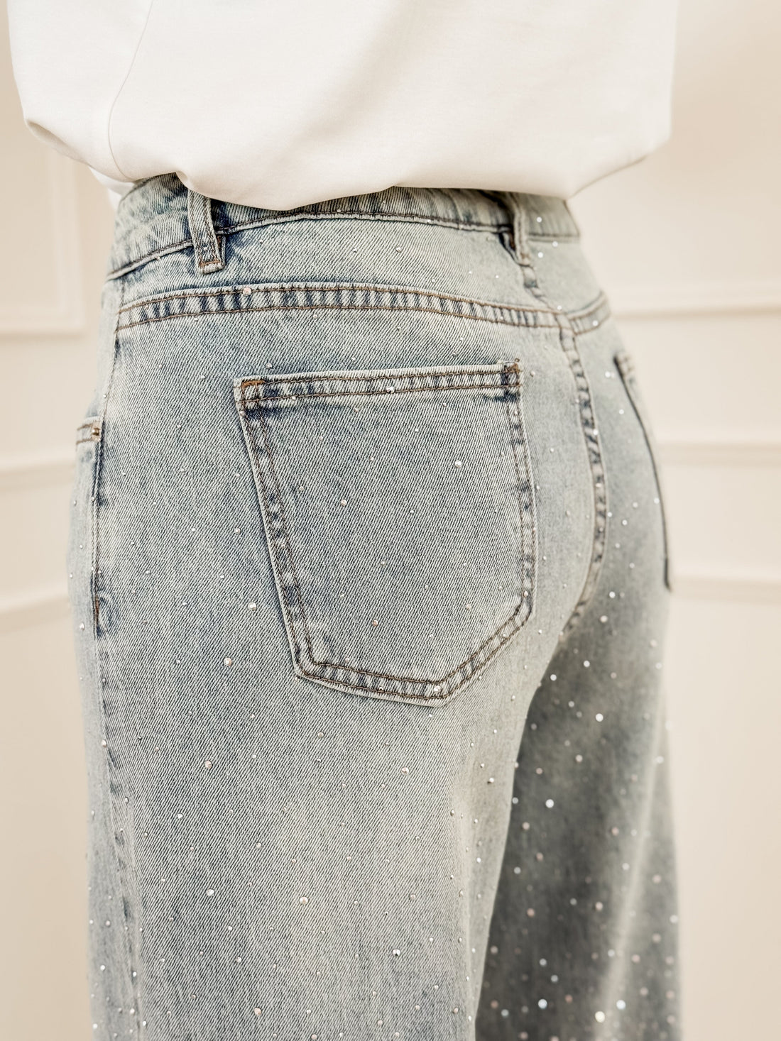 Light Blue Sylvia Diamond Jeans