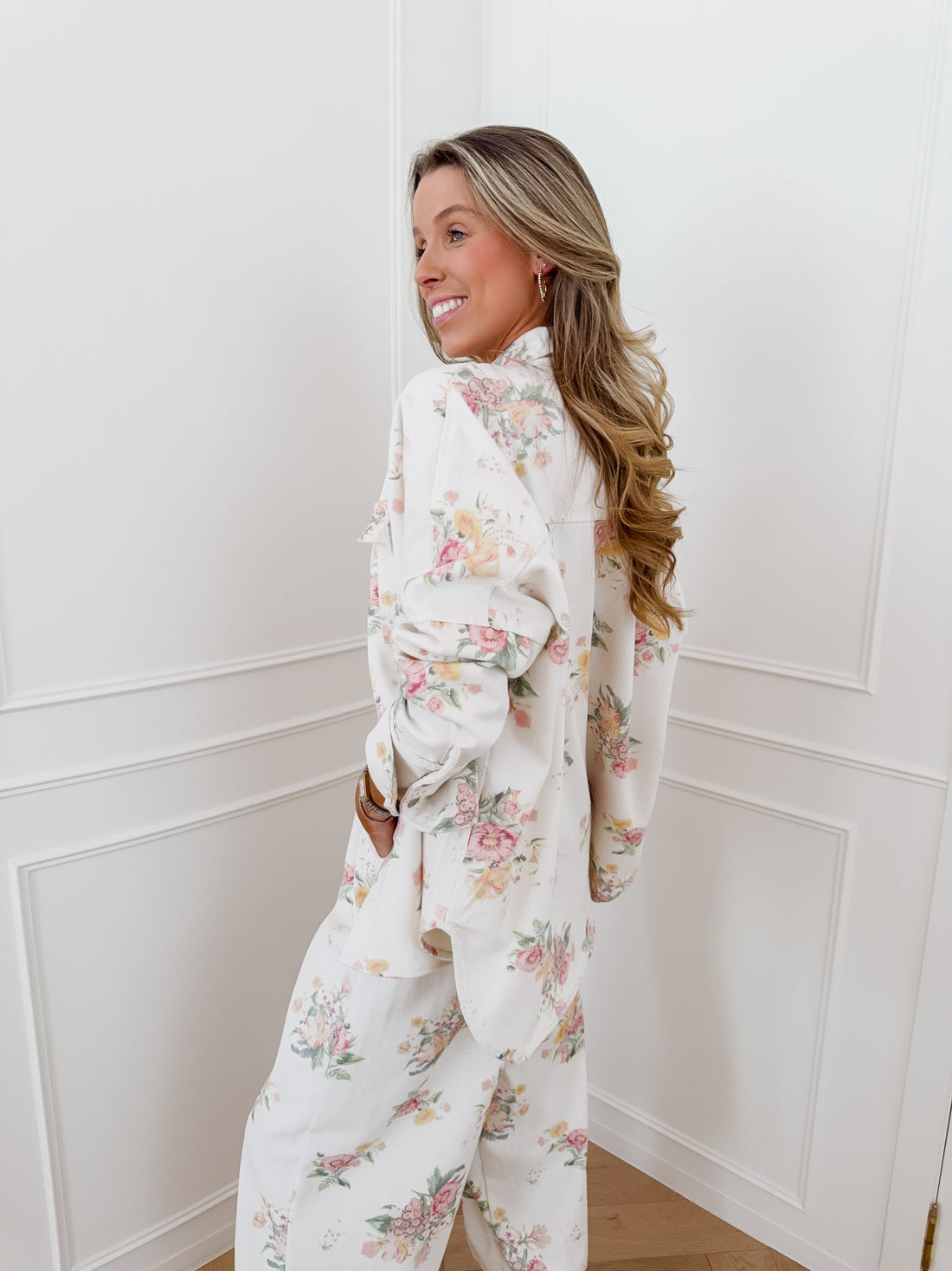 Ecru Rose Malou Jacket