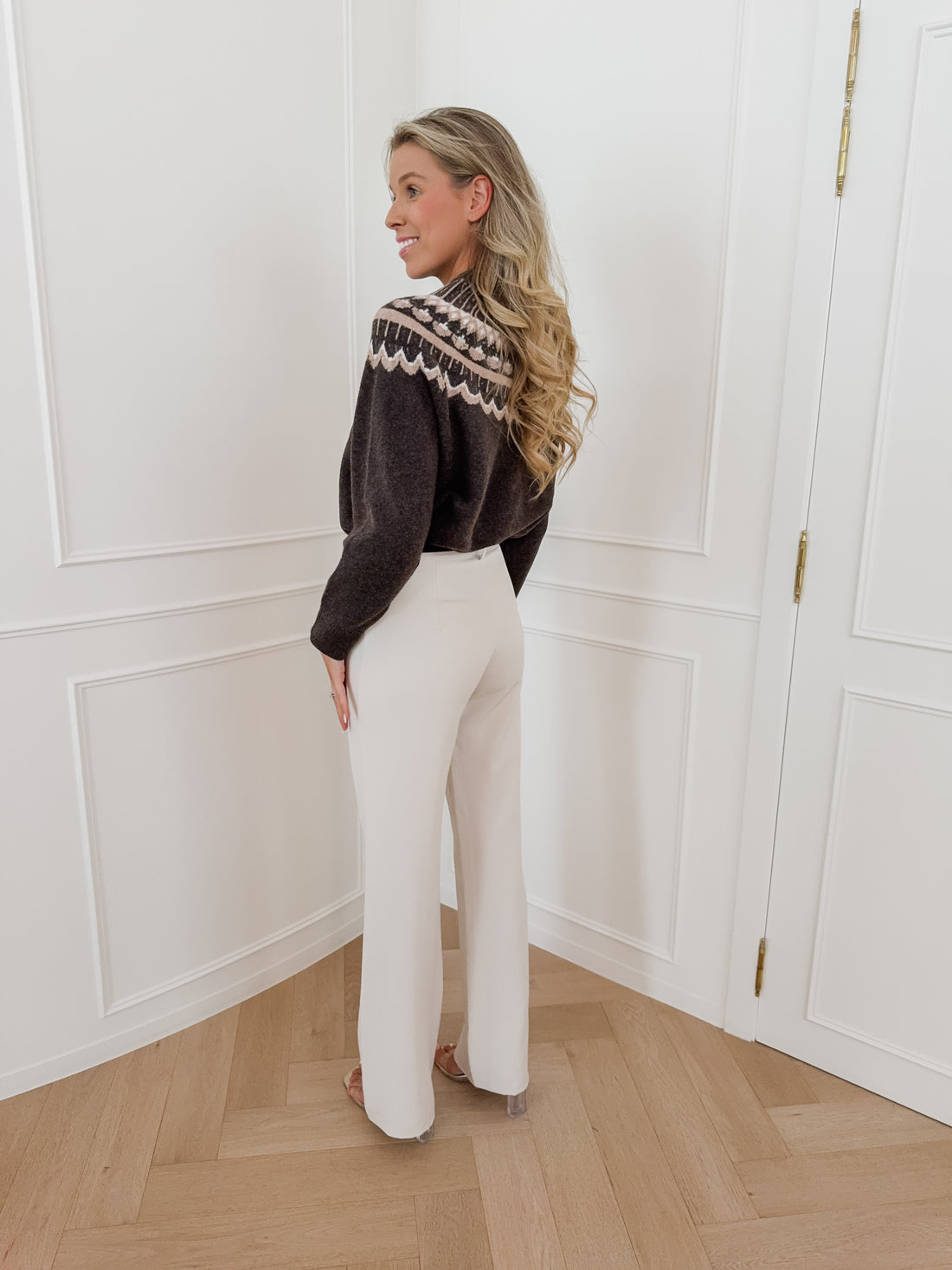 Beige Emma Trouser