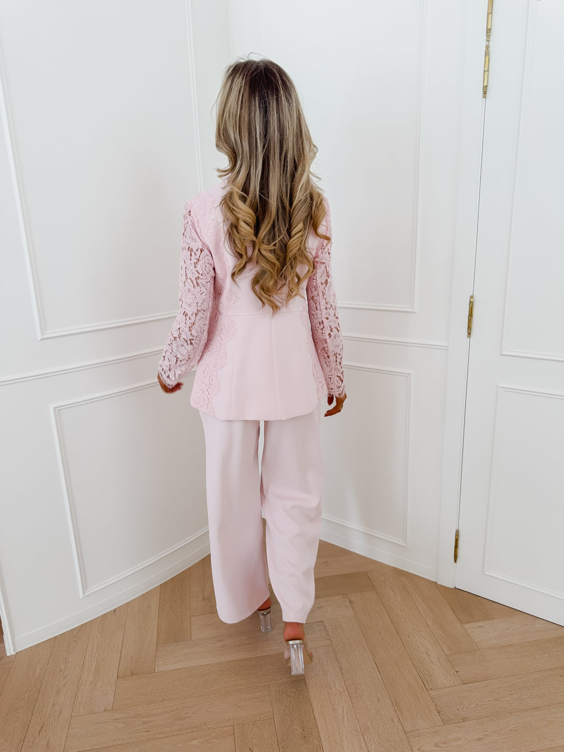Light Pink Estrella Trouser