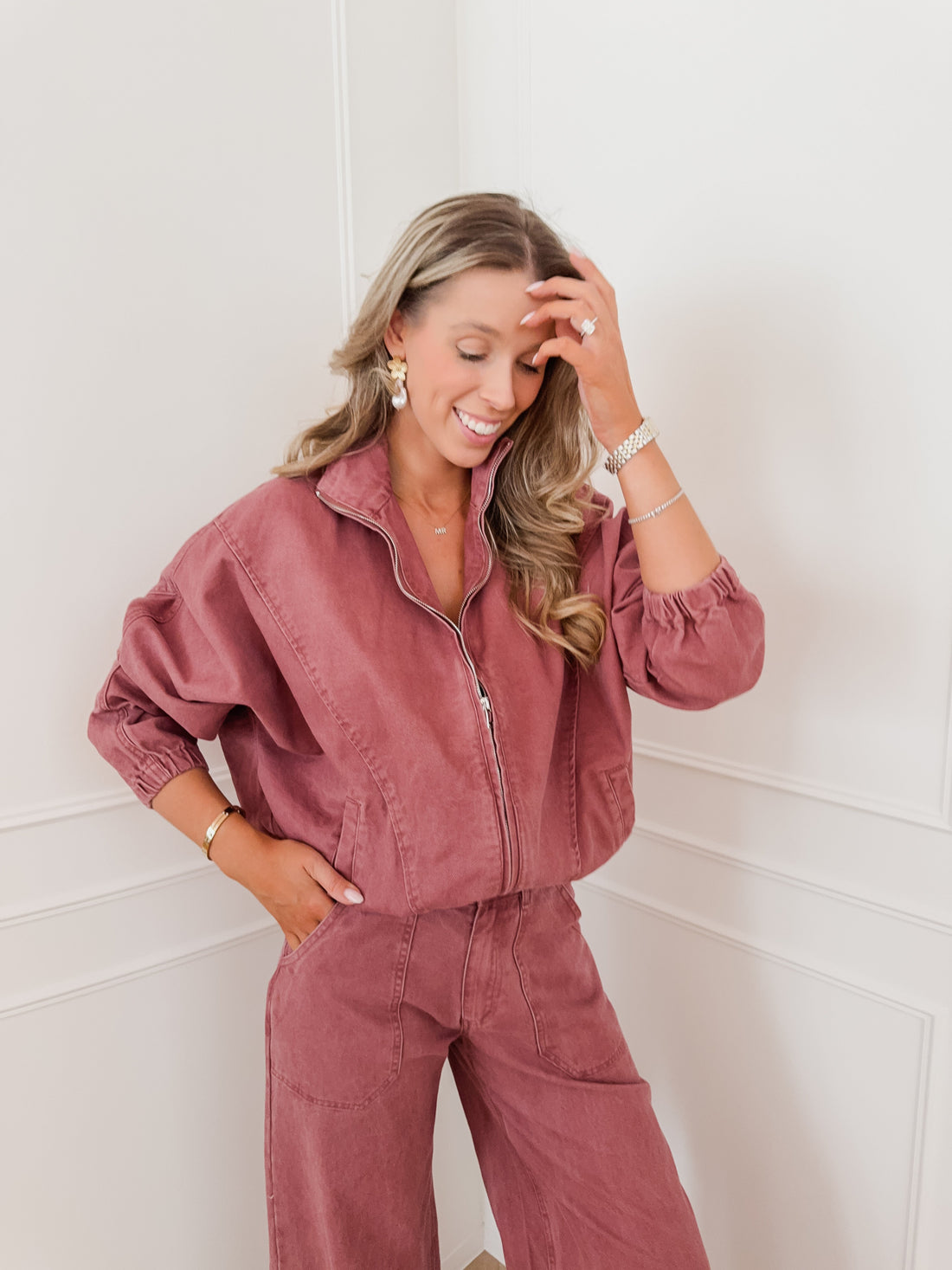 Raspberry Pink Cato Jacket