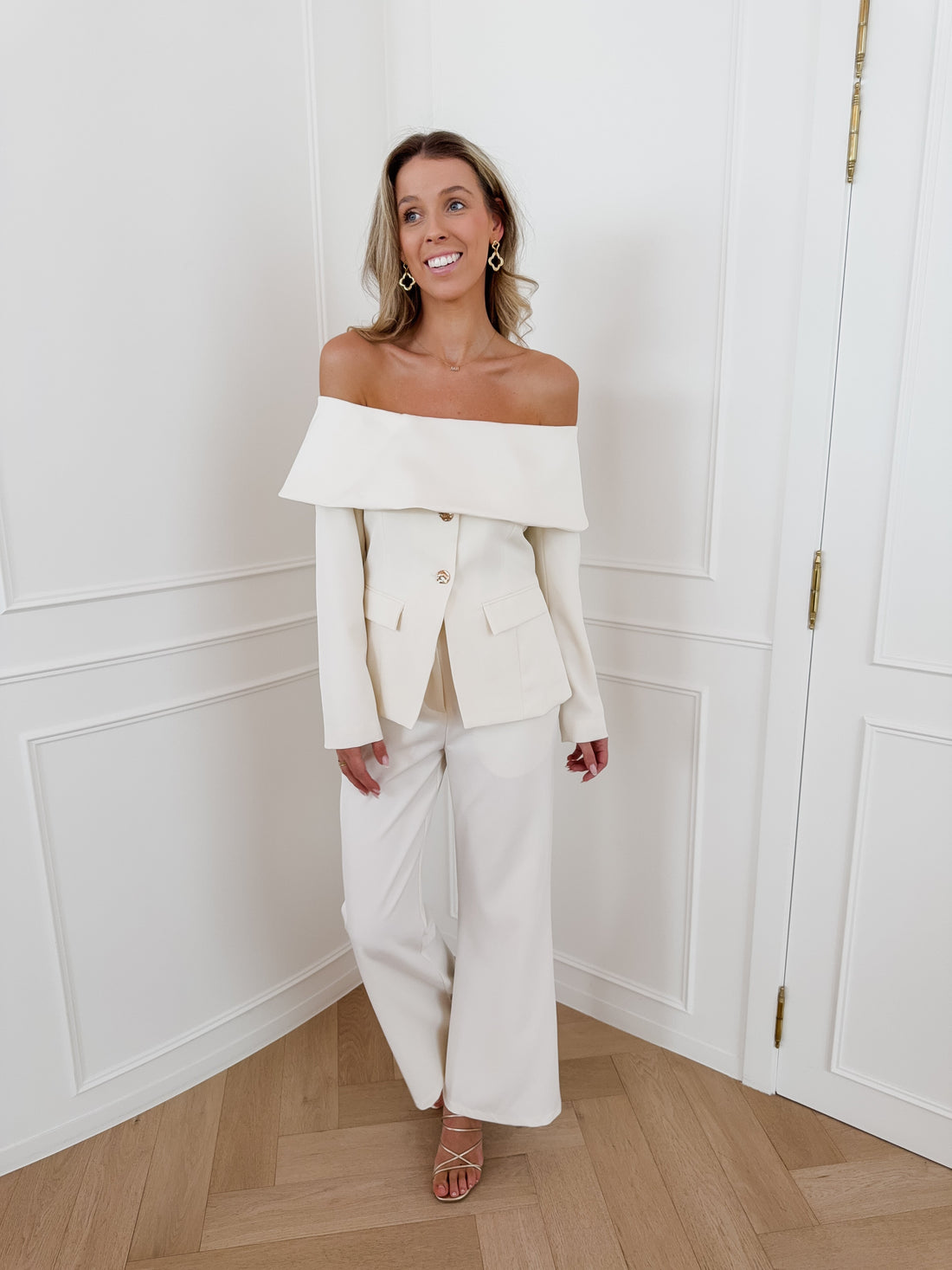 Cream Francene Trouser