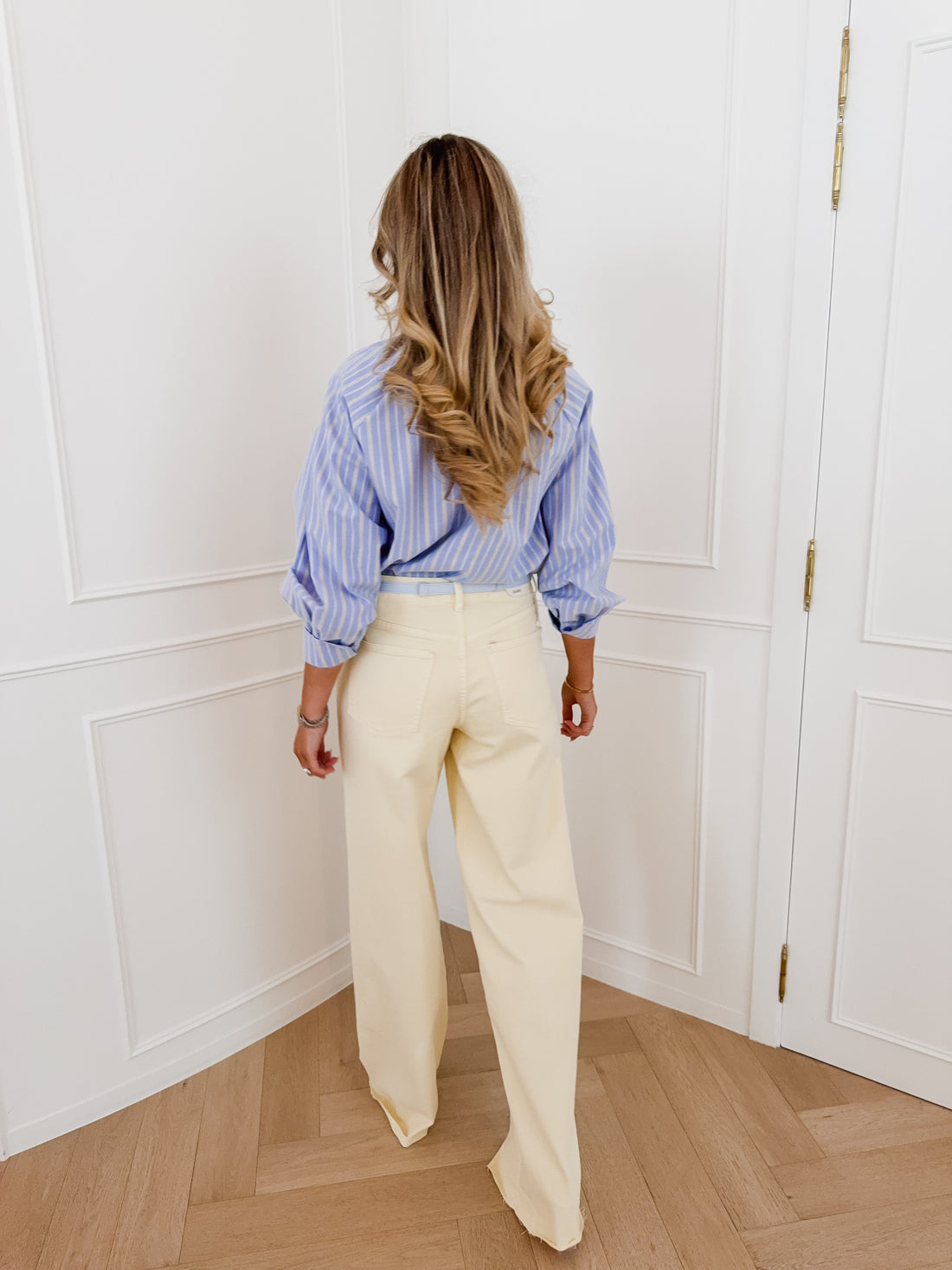 Soft Yellow Regina Jeans