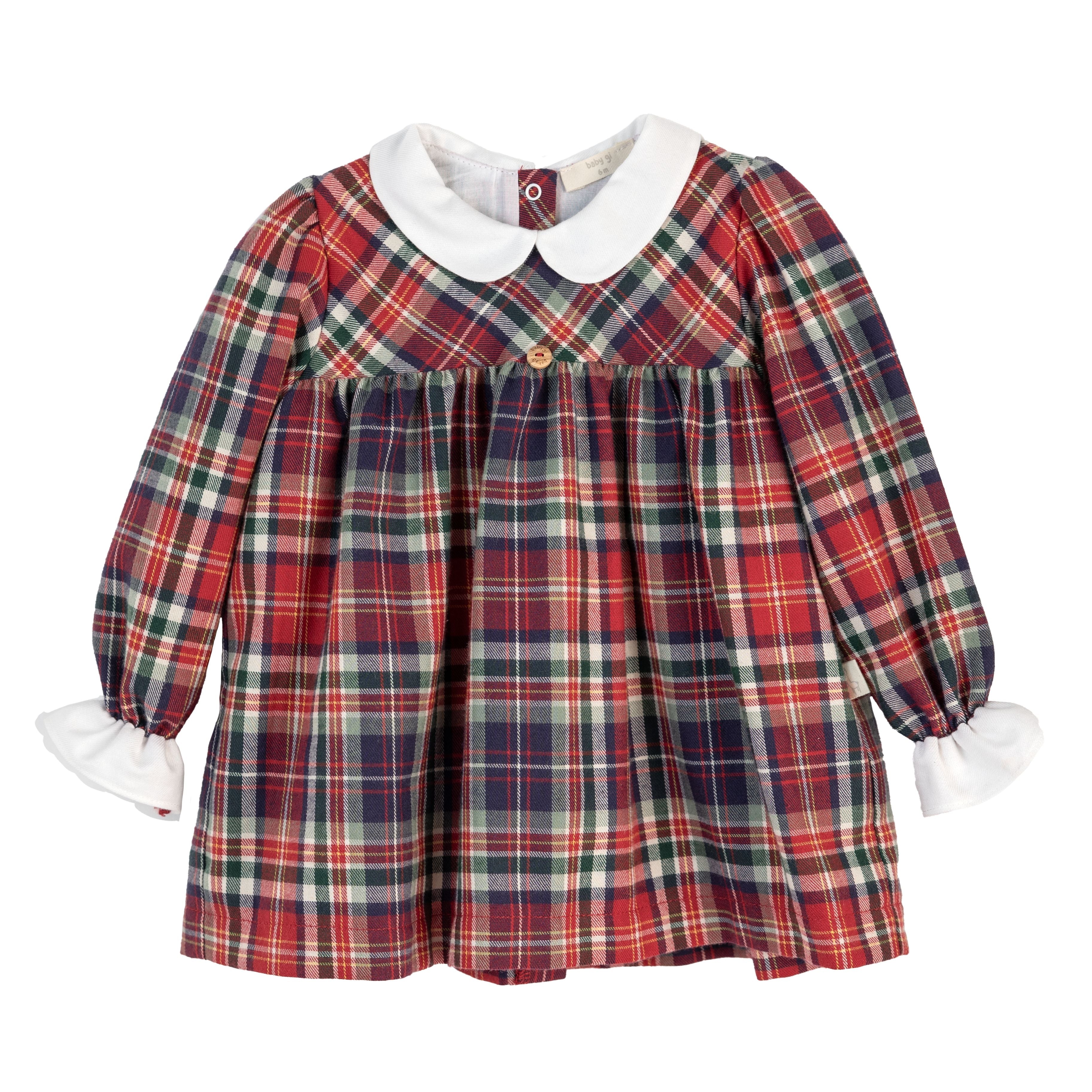 BABY - Christmas Bloomer Dress